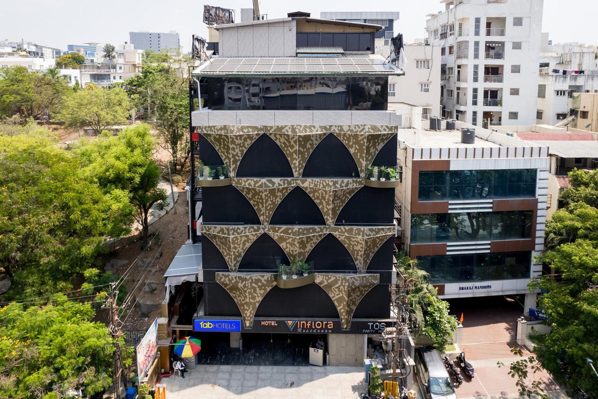 Oriva Vinflora Residency - Nr Lv Prasad Hospital, Banjara Hills Hotel Hyderabad Bagian luar foto